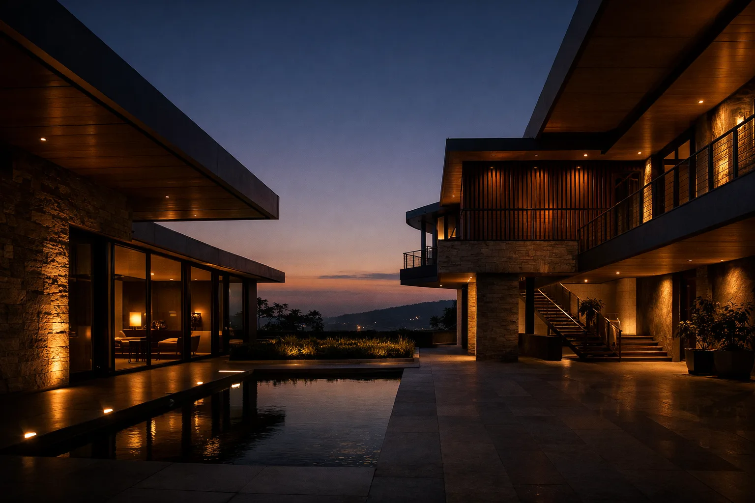 SPCS smart renovation project — intelligent lighting and climate control