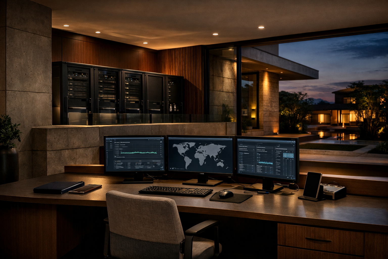 Server room and IT infrastructure managed by SPCS