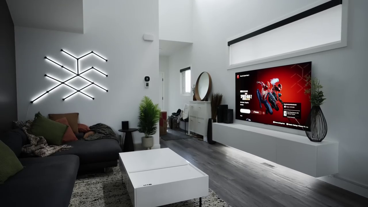 Geometric LED Line Panels — Lighting product
